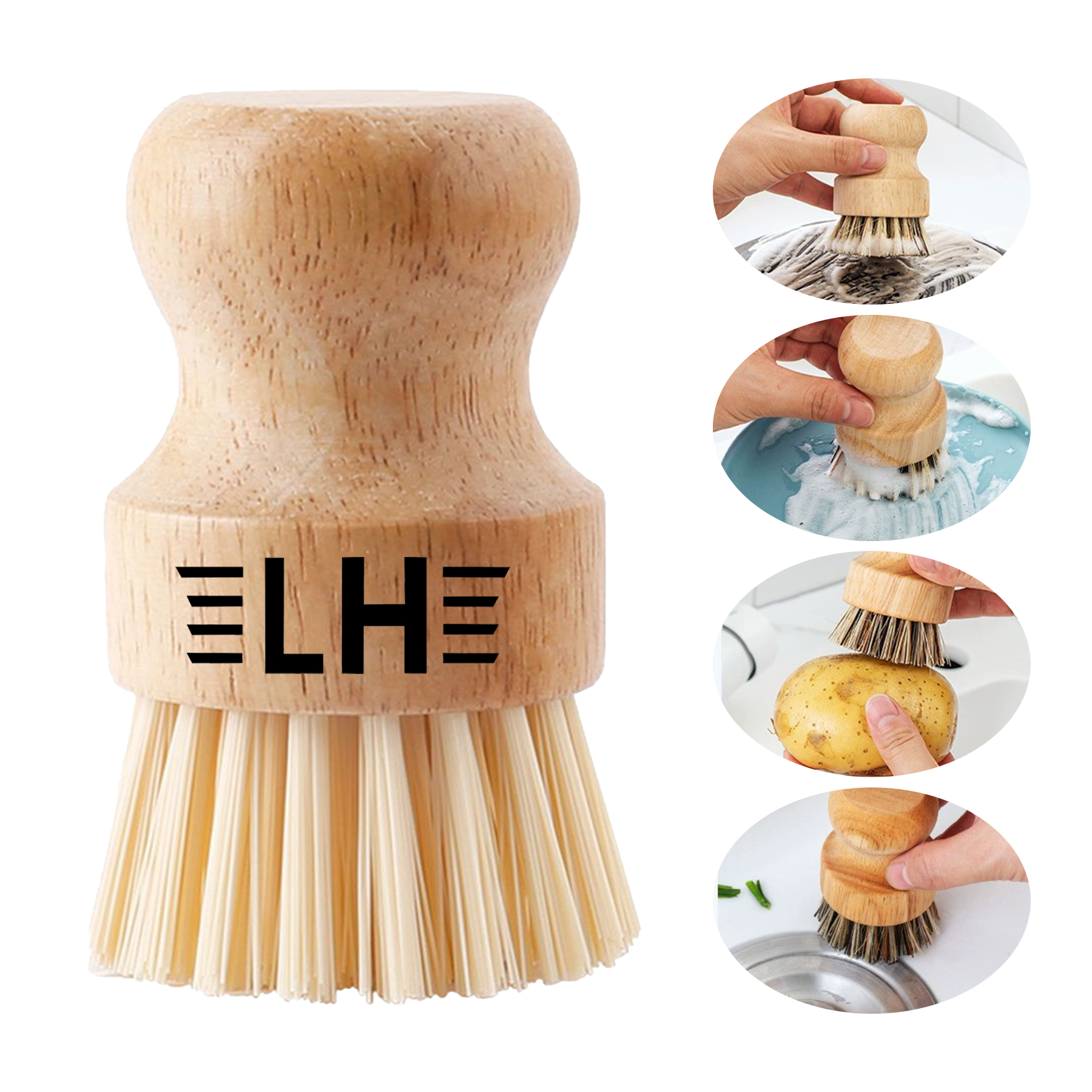Wooden Dish Brush 4