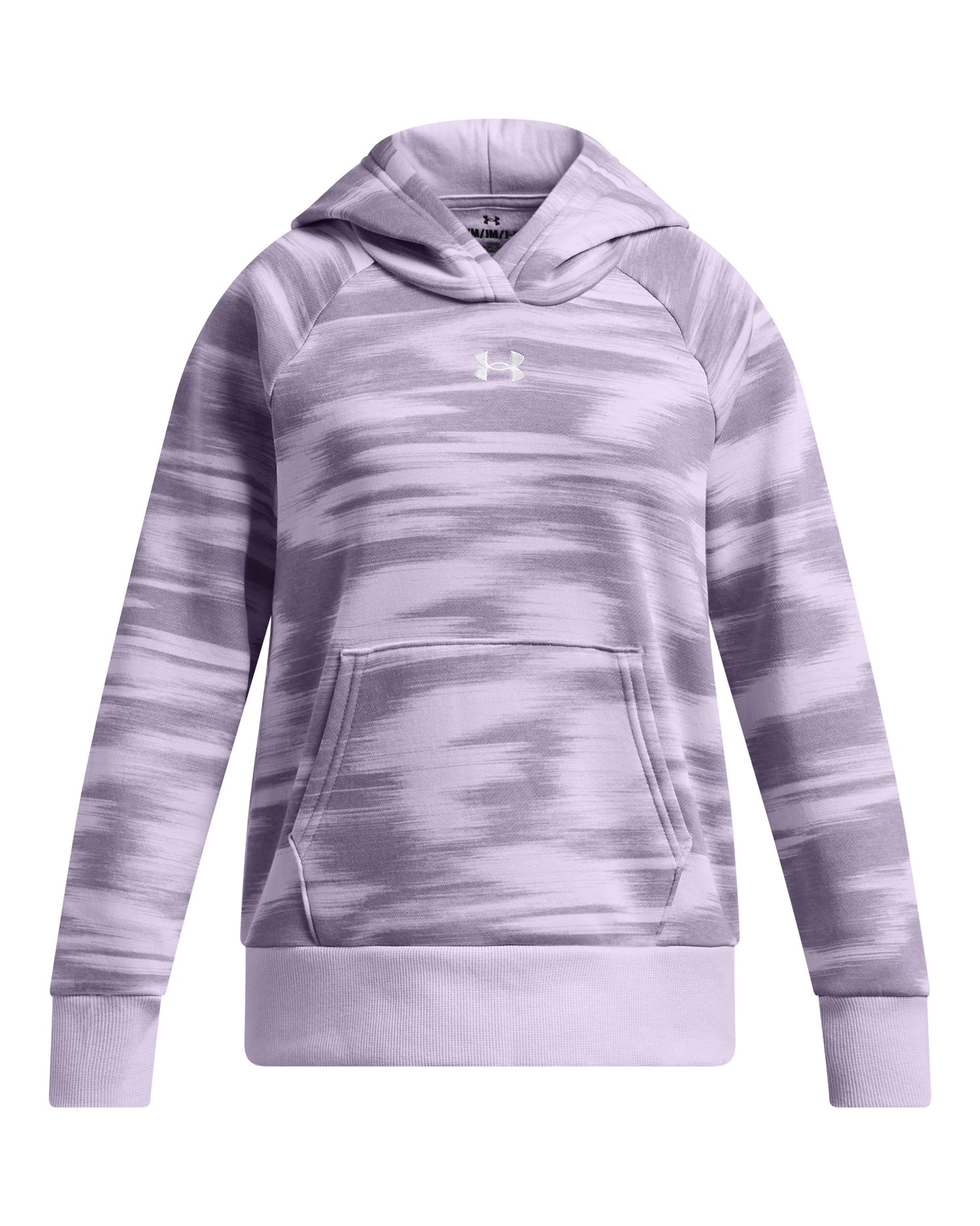 UA Rival Fleece Printed Girls' Hoodie, custom hoodie or sweatshirt with logo imprint 6