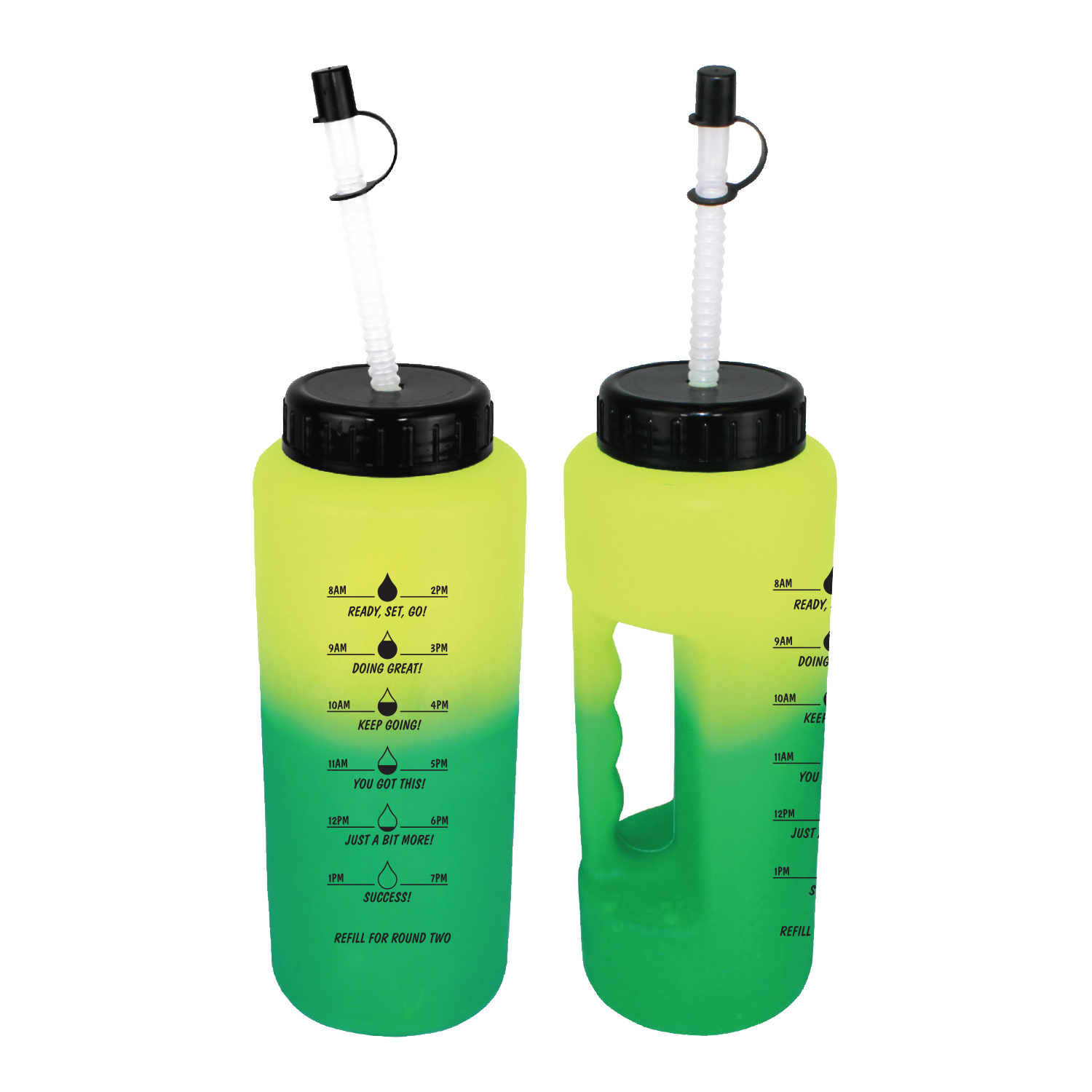 Mood™ 32 oz. Grip Bottle with Flexible Straw 1