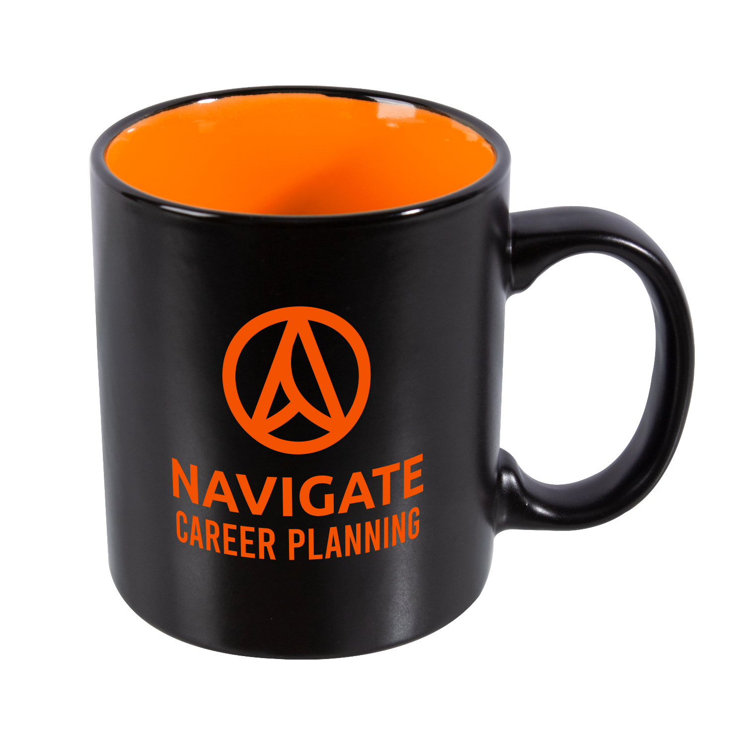 11 oz. Matte Inner Chroma Mug (1 Color Imprint) 6