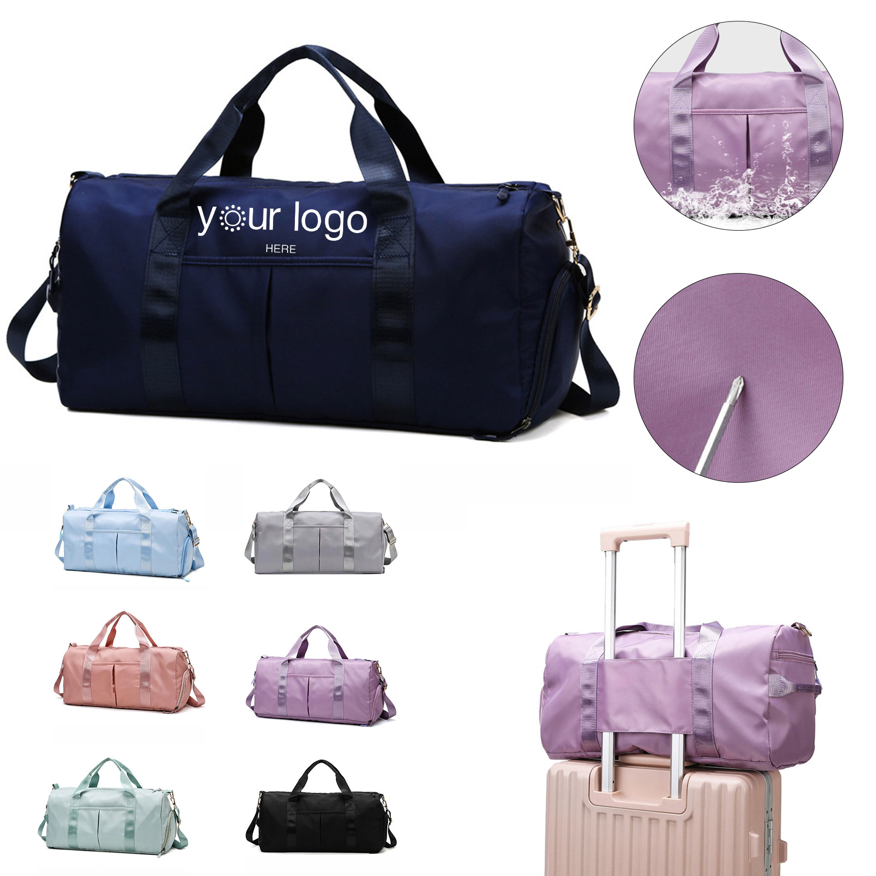 Sports Foldable Shoulder Travel Bag 2