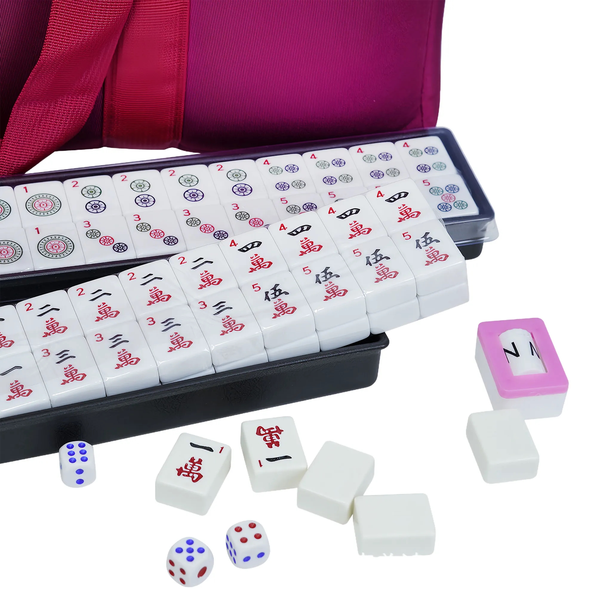 Premium 166 Piece Numbered American Mahjong Set 2
