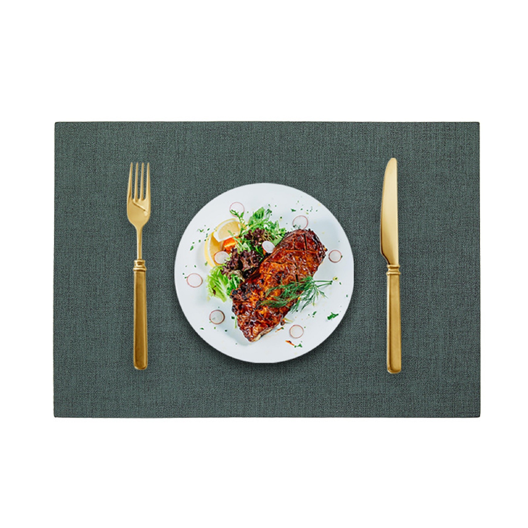 Cloth Leather Table Mat 6