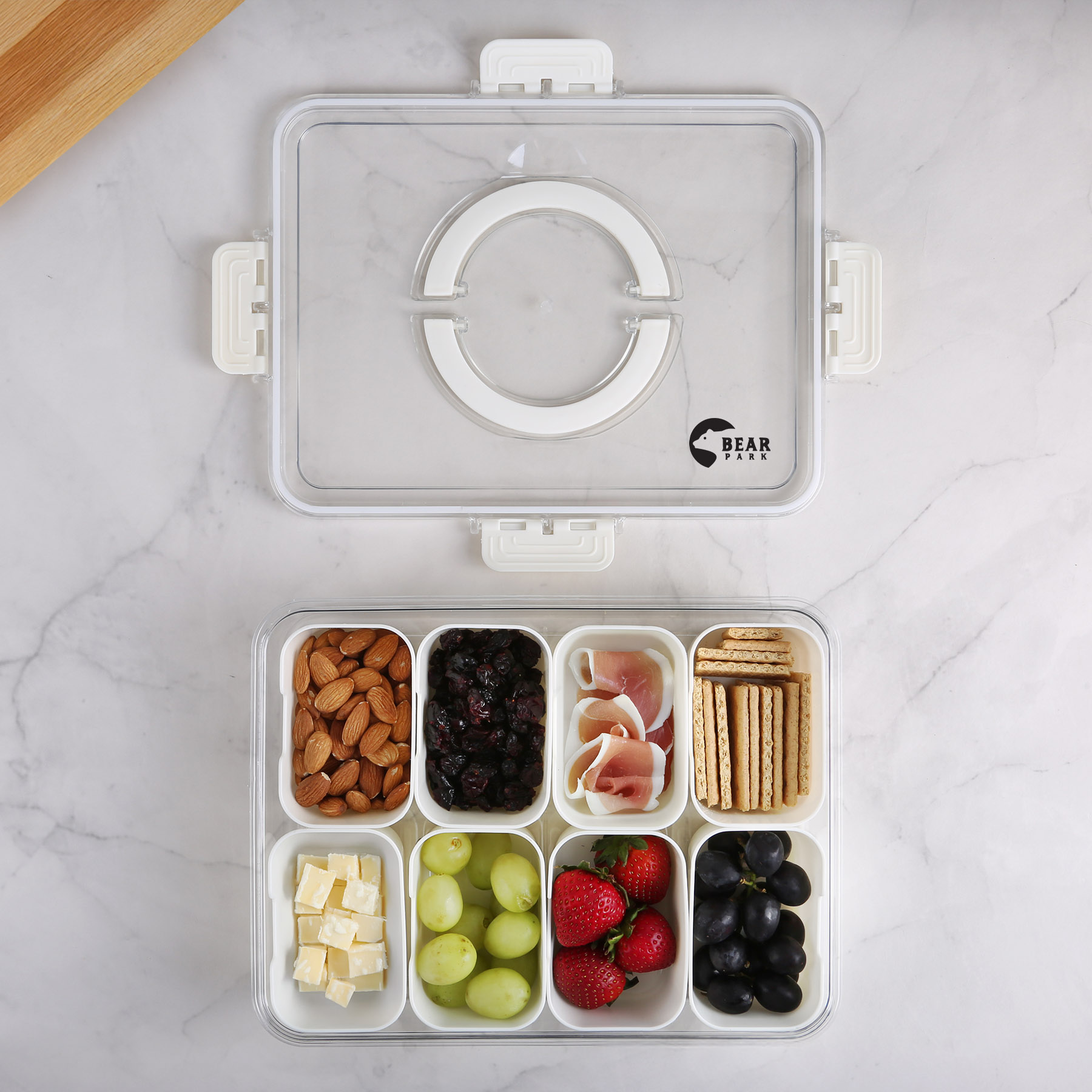 Charcuterie To Go Snack Tray-Beacon