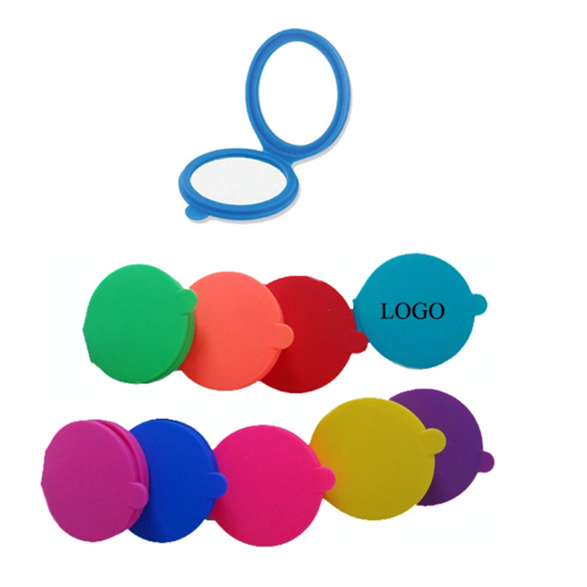 Foldable Silicone Makeup Mirror 5