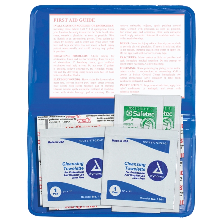 "MESS-NO-MORE L" 9 Piece Stay Clean First Aid Kit 28