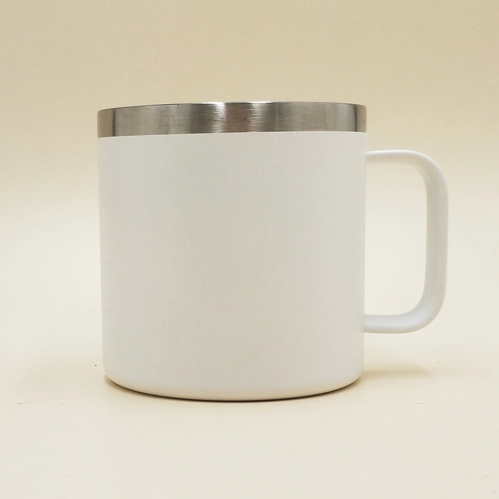 12 oz Stainless Steel Insulated Coffee Mug with Handle 27