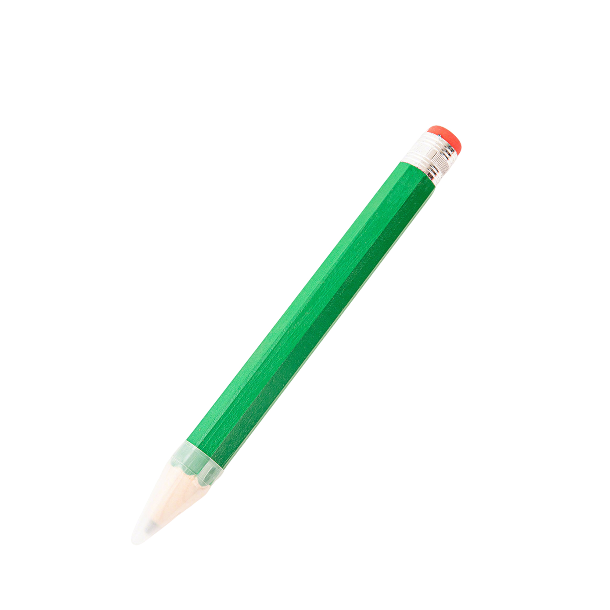 Hexagonal Wood Golf Pencil With Eraser 13.4" Length X 1.1" Width 1
