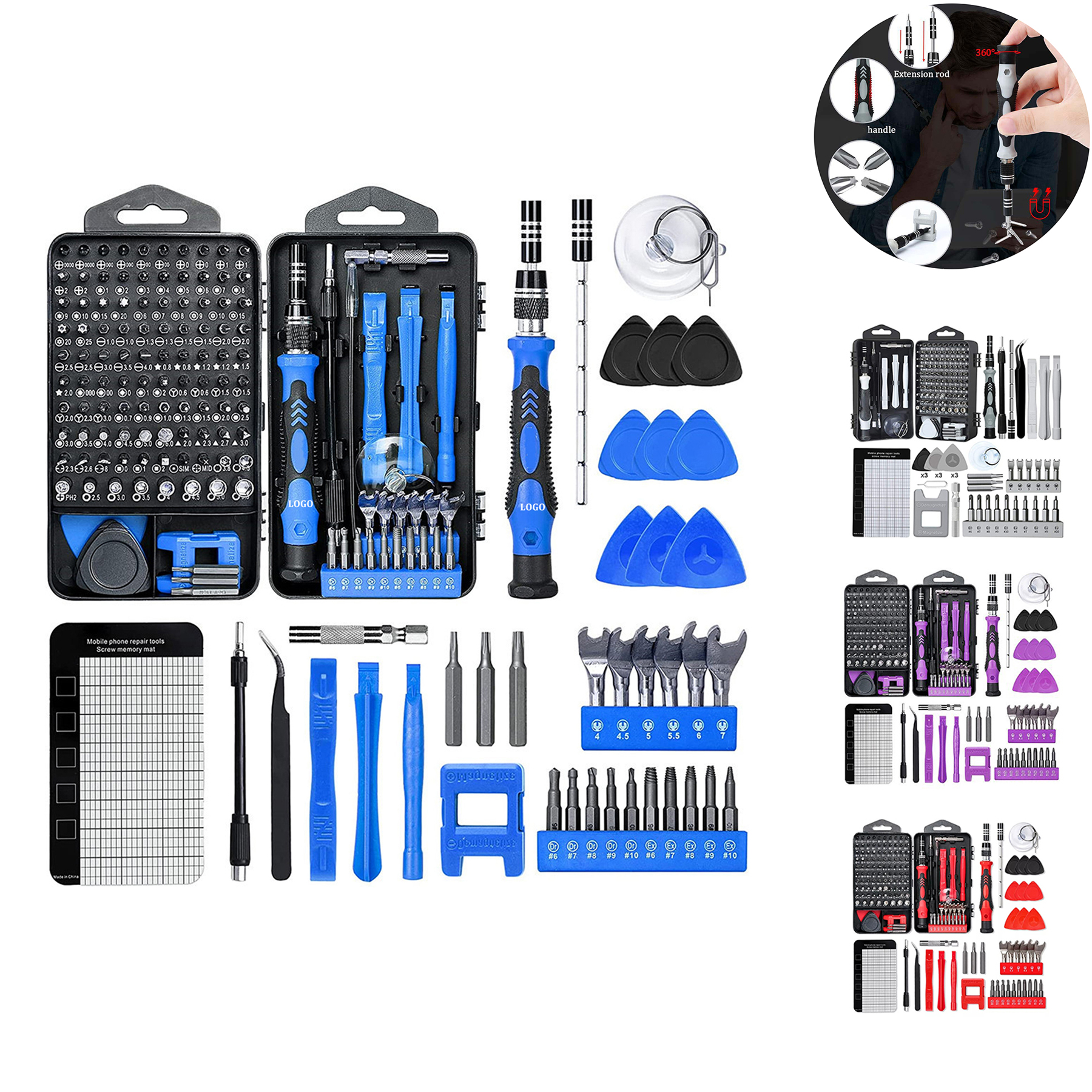 Small Precision Screwdriver Set 4