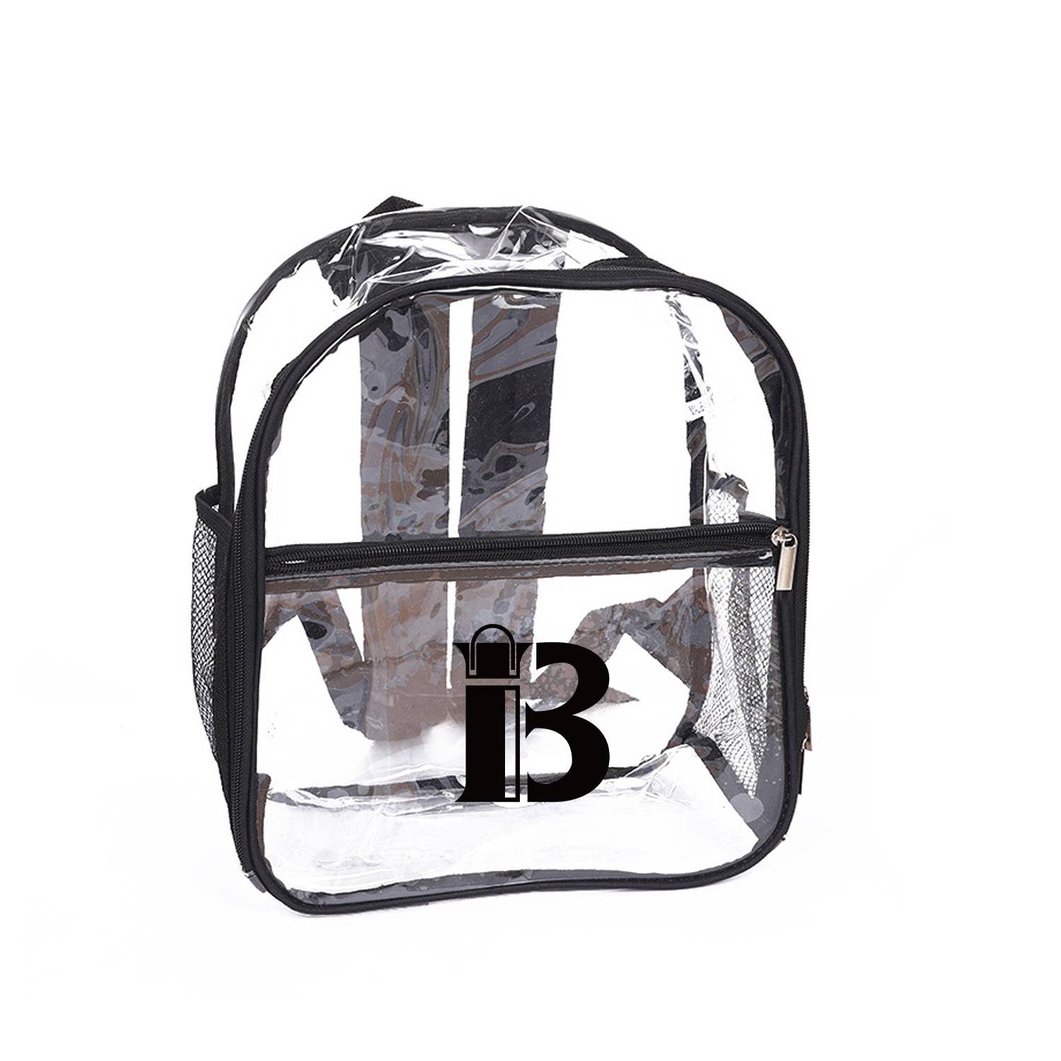 Large Capacity Waterproof Travel PVC Transparent Backpack 2