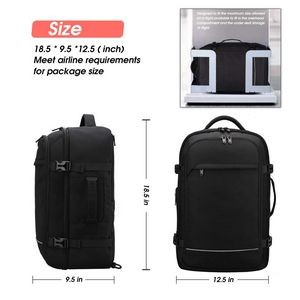 17 Inch Laptop Backpack Flight Approved Luggage Carry On 4