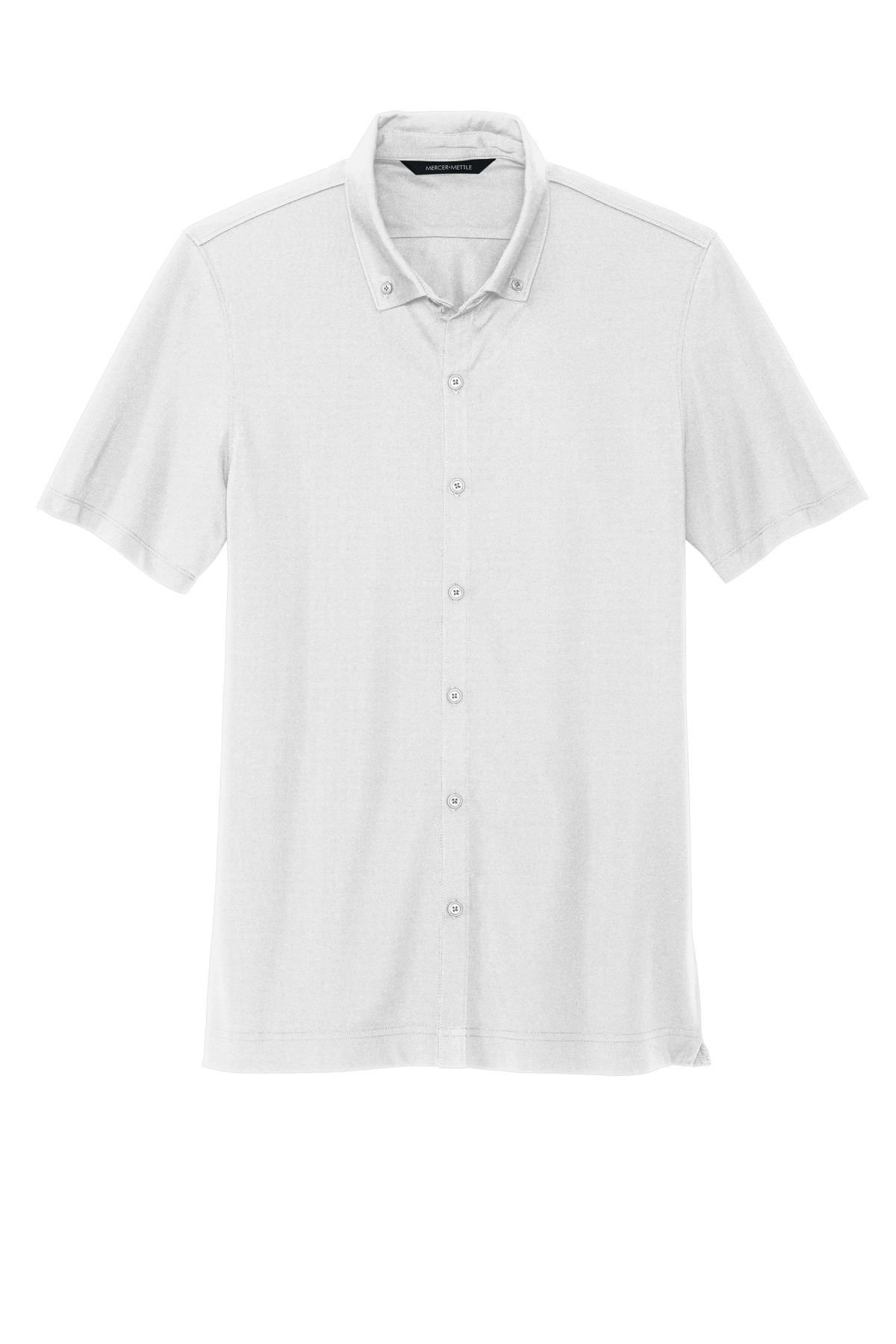 Mercer+Mettle Stretch Pique Full-Button Polo MM1006 72