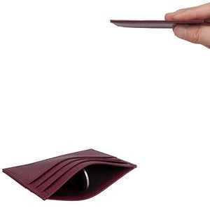2 Sides Business PU Leather Card Holder With Wallet 29