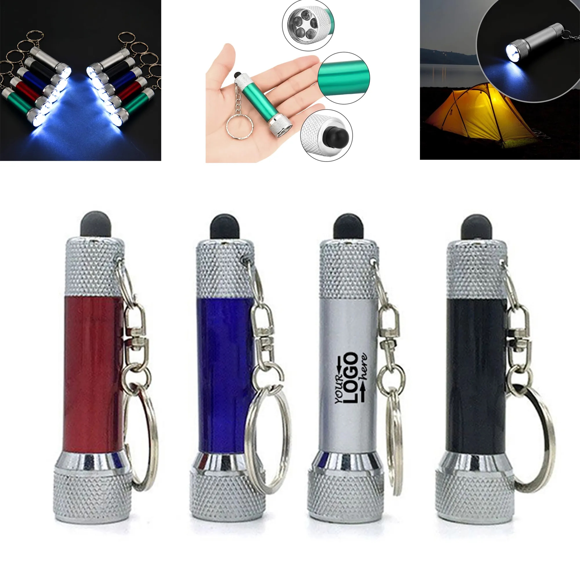 Mini LED Keychain Flashlight 6
