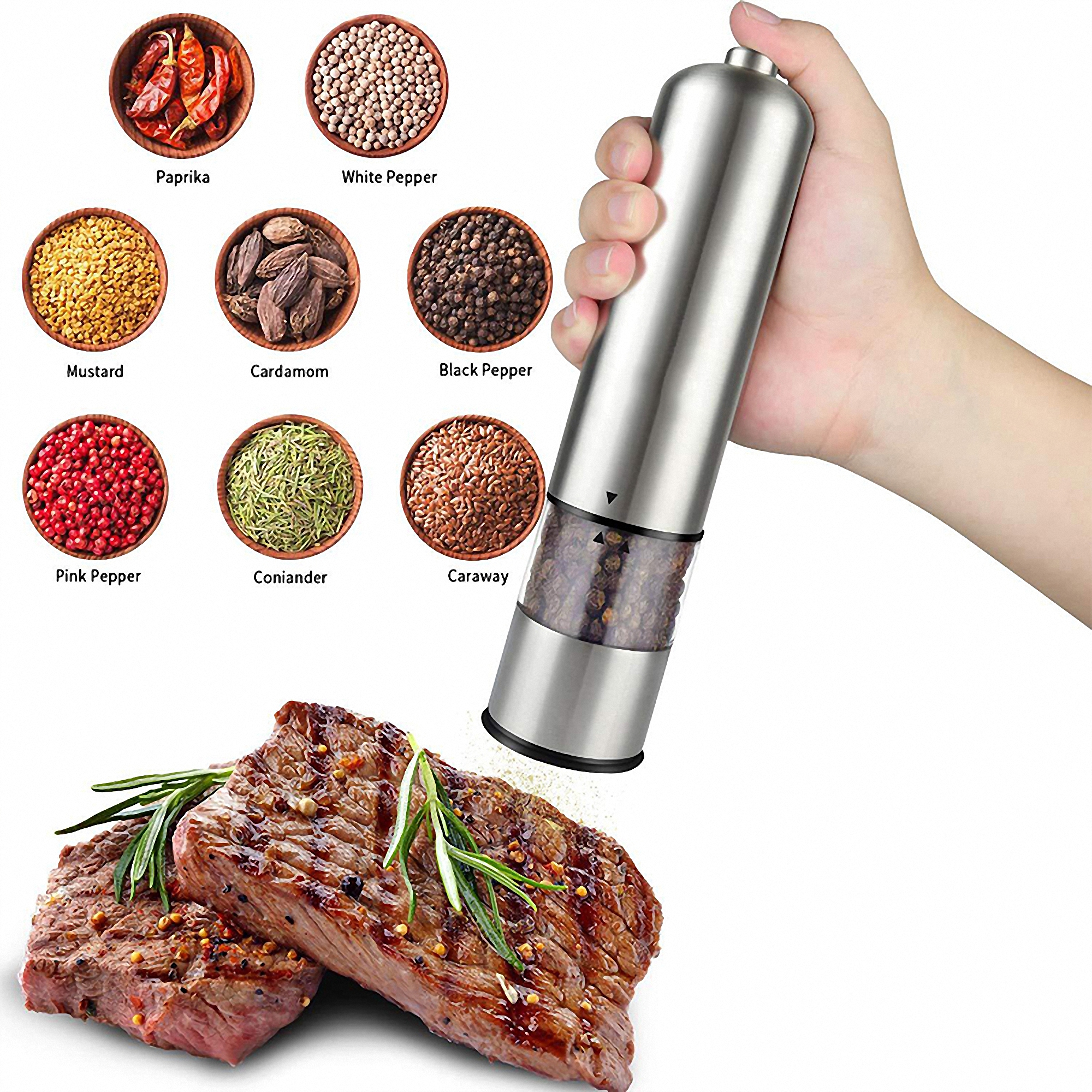 Automatic Salt and Pepper Grinder 4