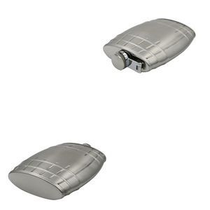 3.5oz Colored Stainless Steel Bracelet Flask With Tightly Sealed Cap, custom water bottle with logo imprint 5