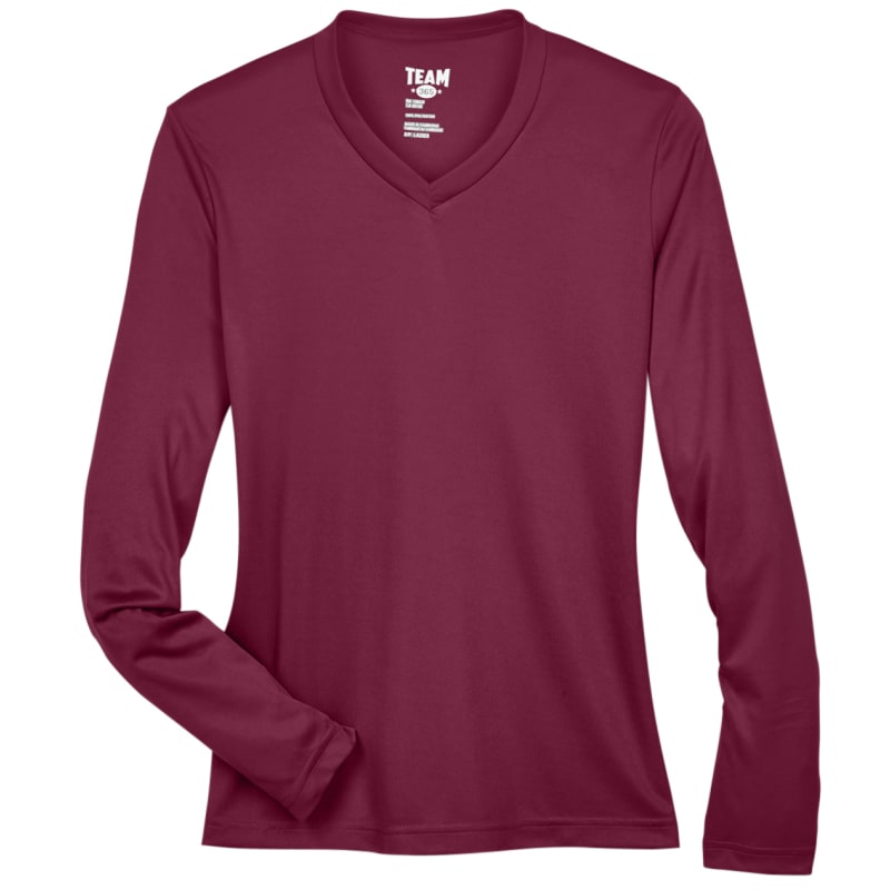 Team 365 Ladies Zone Performance Long-Sleeve T-Shirt 9