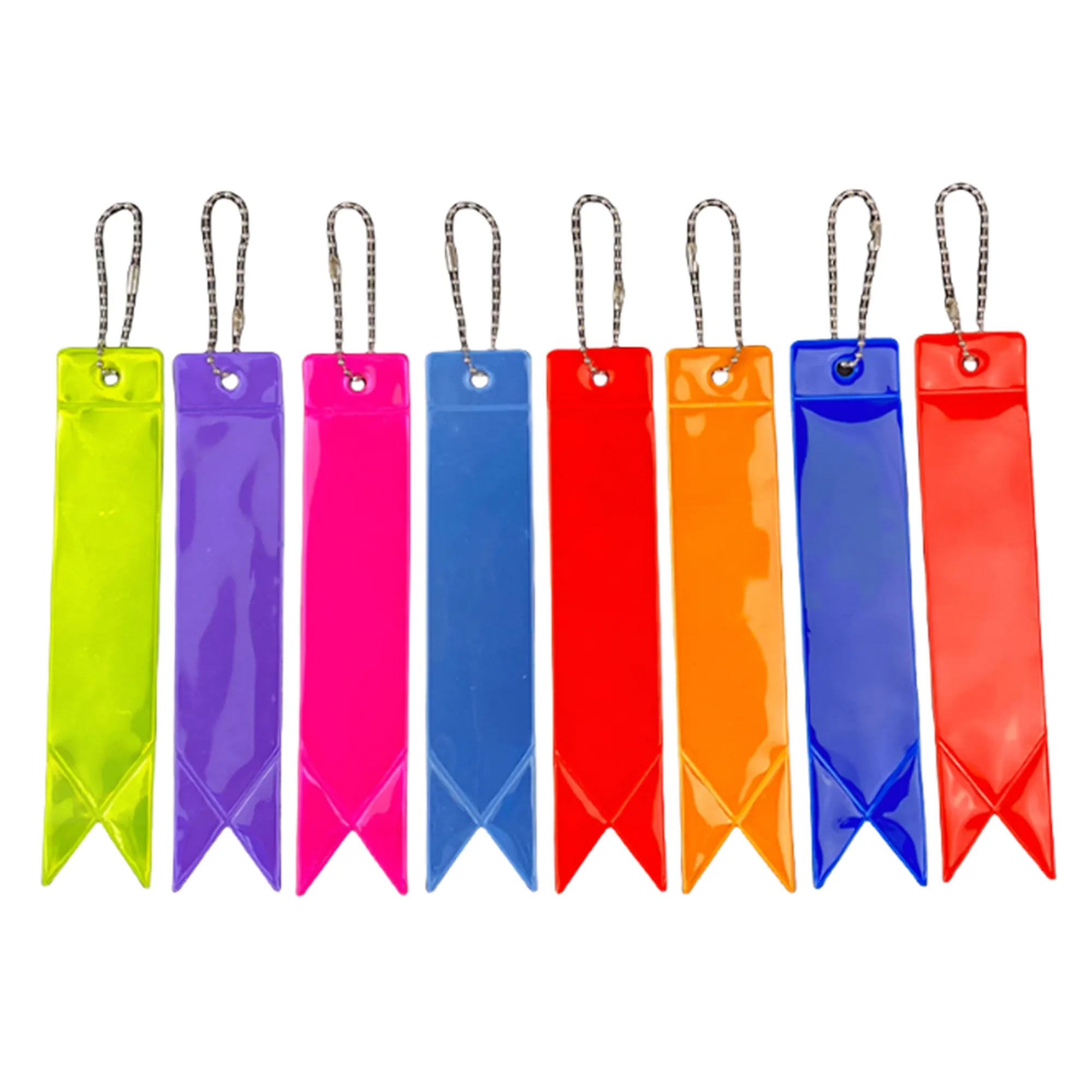 Safety Reflector Pendants Reflective Keychain 4