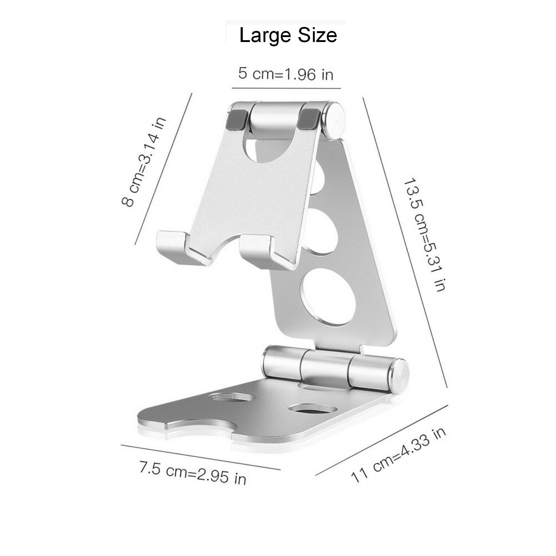 Adjustable Foldable Desktop Phone Holder 9
