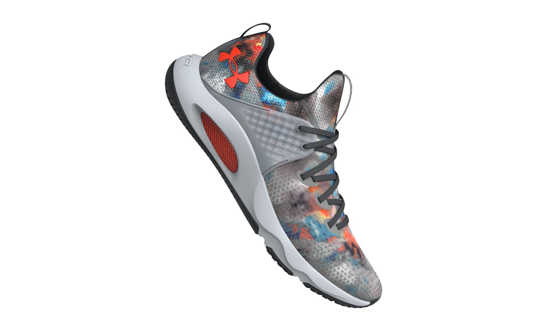 UA HOVR Rise 3 Printed Men's Training Shoes 3