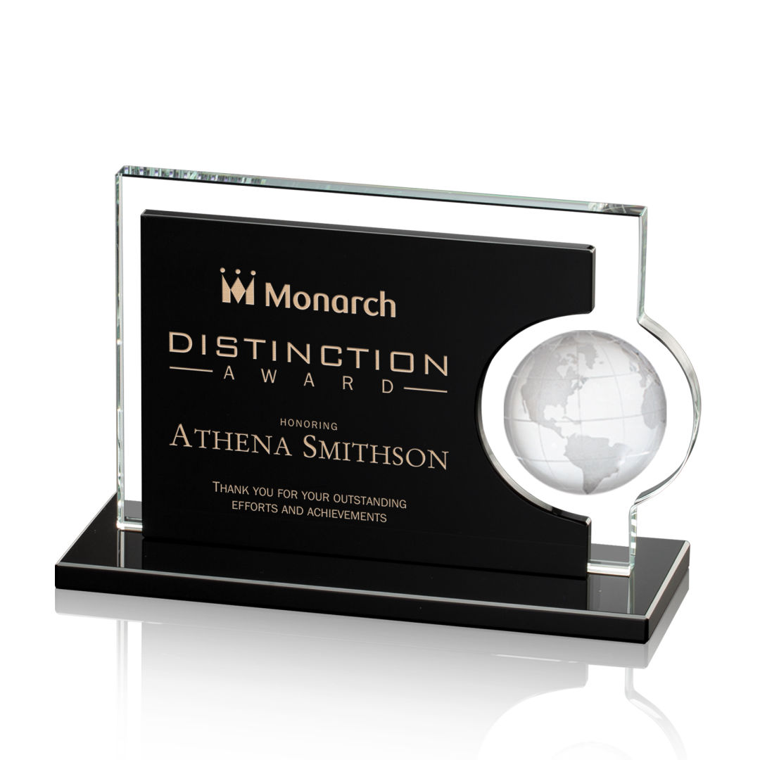 Calvina Globe Award - Black 2