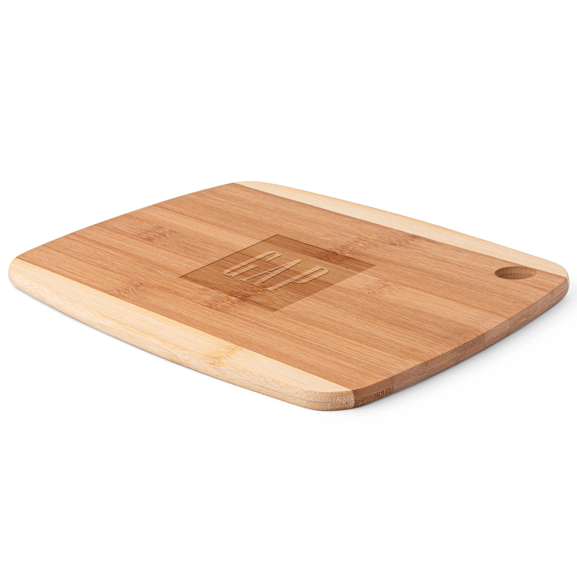 The Gosford 11-Inch Two-Tone Bamboo Cutting Board 4