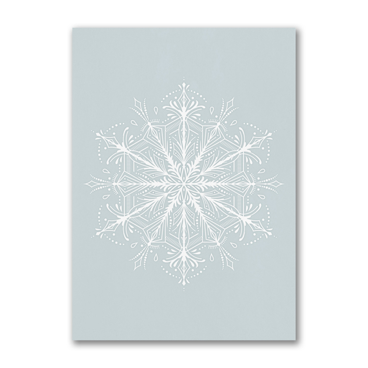 Blue Ice Holiday Card 2