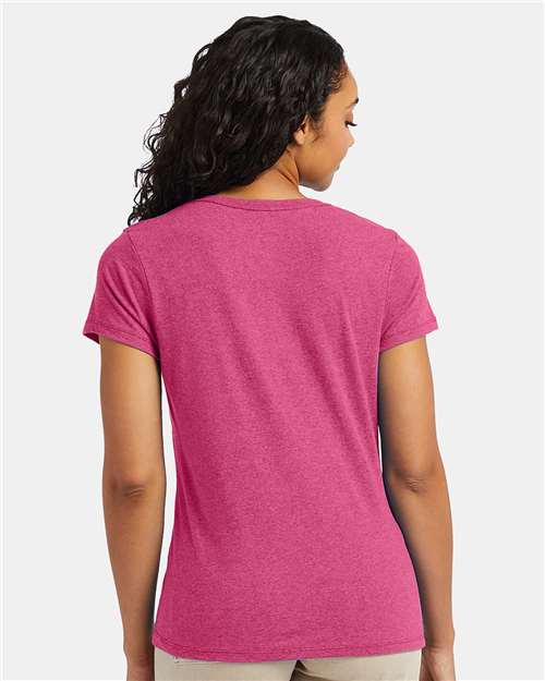 Women's Perfect-T Triblend V-Neck T-Shirt - 42VT 28