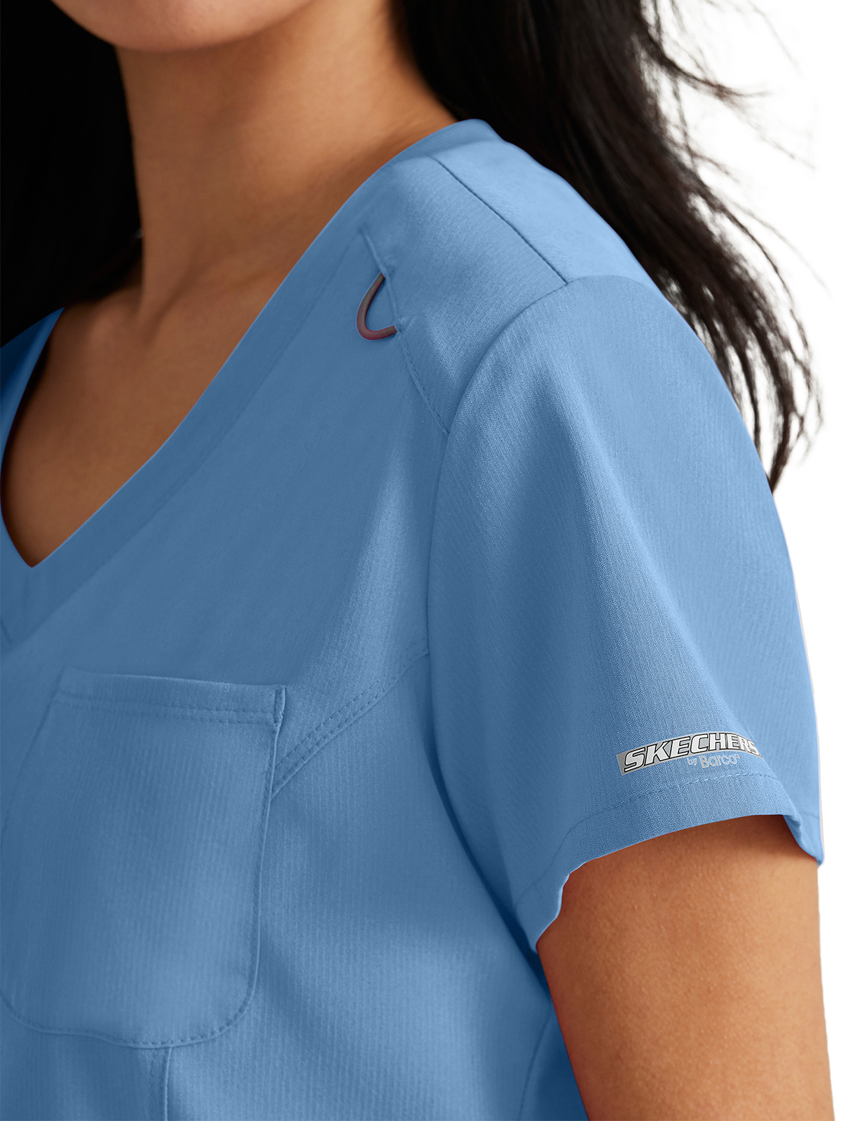 Skechers - Women's One-Pocket V-Neck Dignity Tuck-In Scrub Top 40