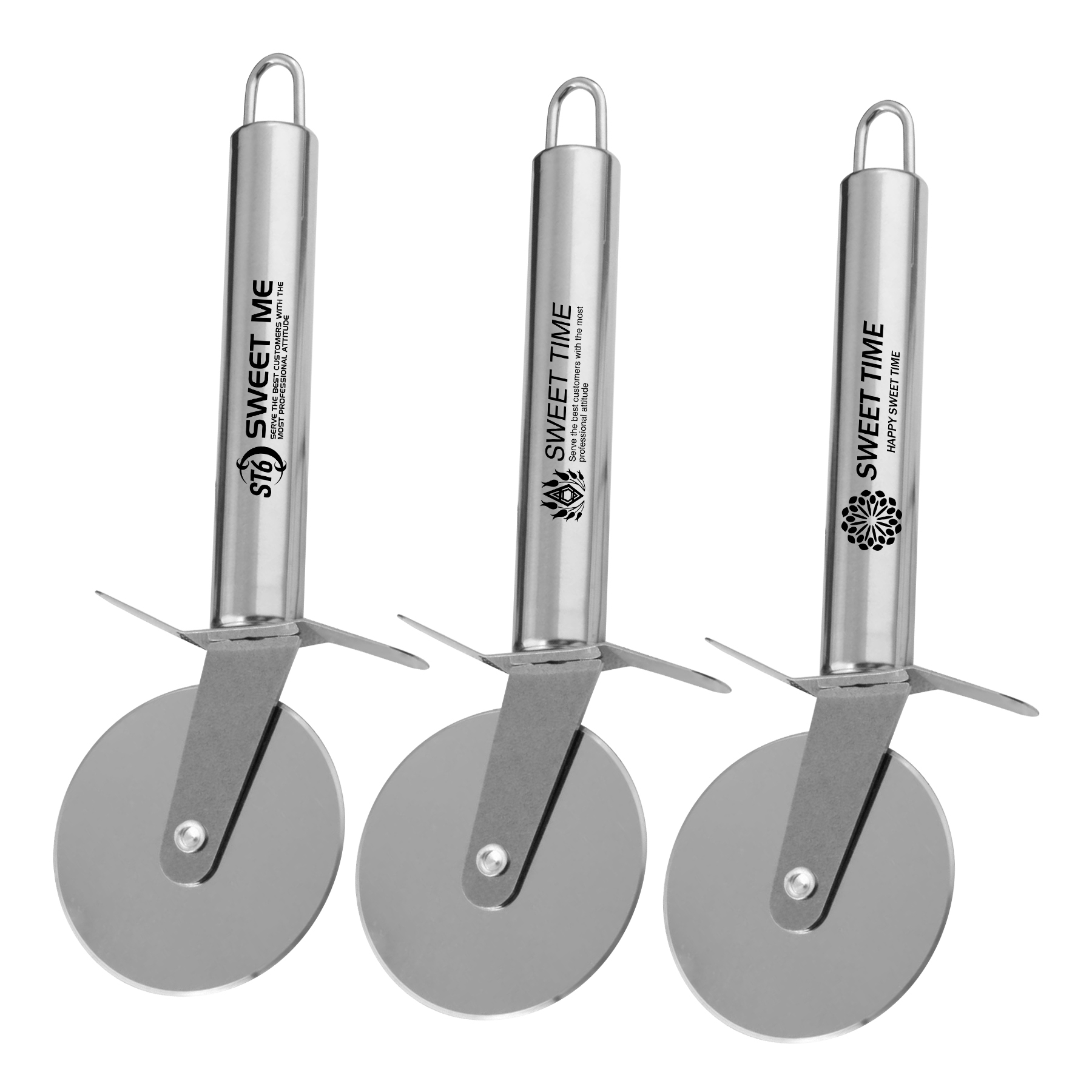 Stainless Steel Pizza Cutter Slicer 2
