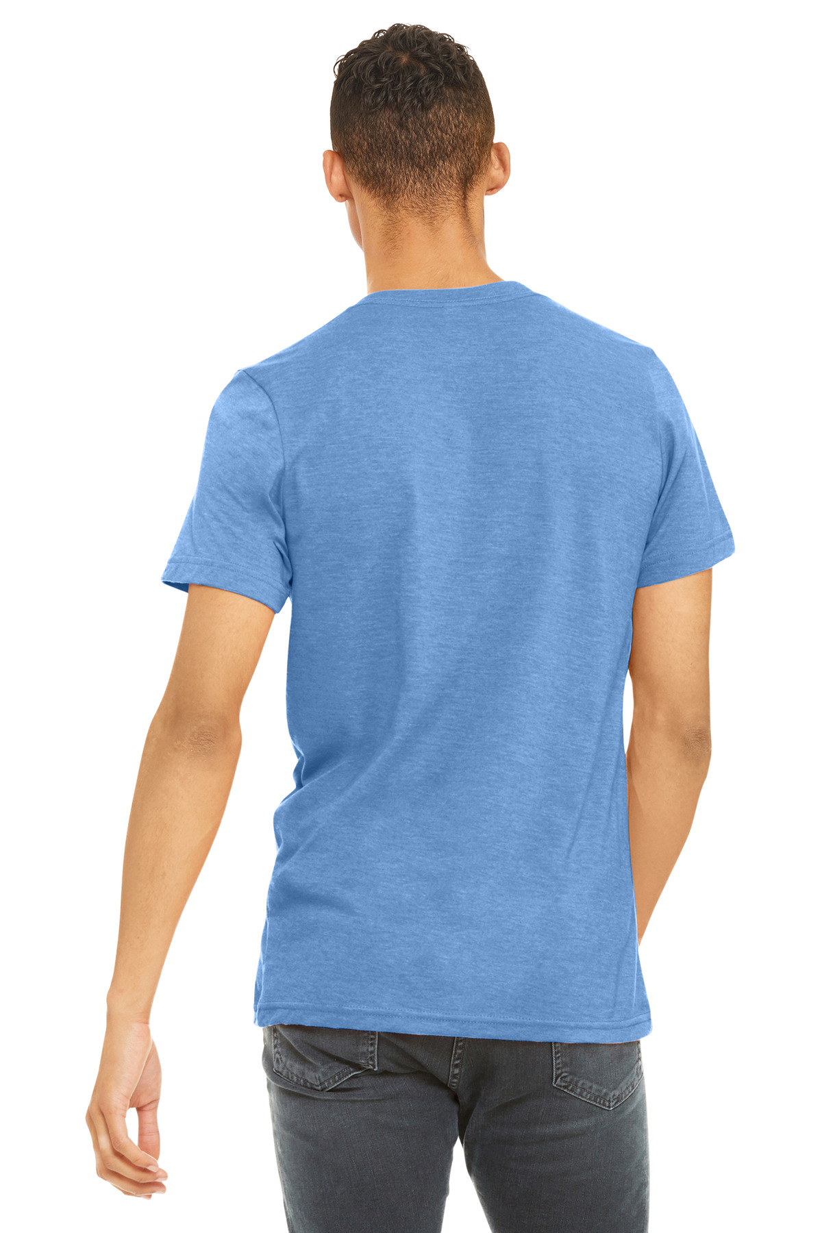 BELLA+CANVAS Unisex Heather CVC Short Sleeve Tee. BC3001CVC 25