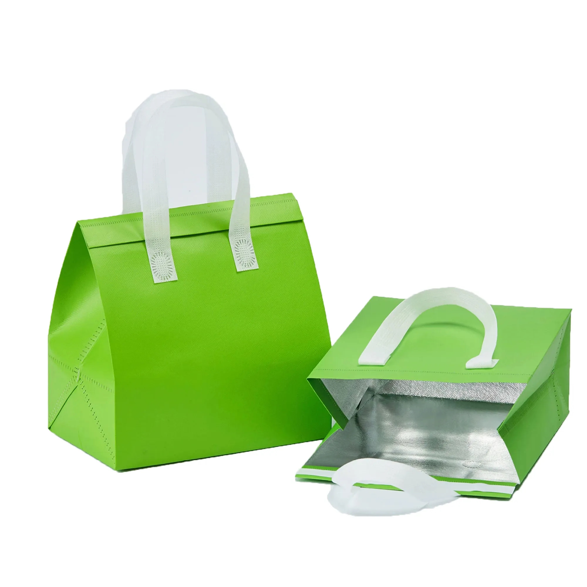 Colorful Insulated Reusable Lunch Tote for Groceries 2