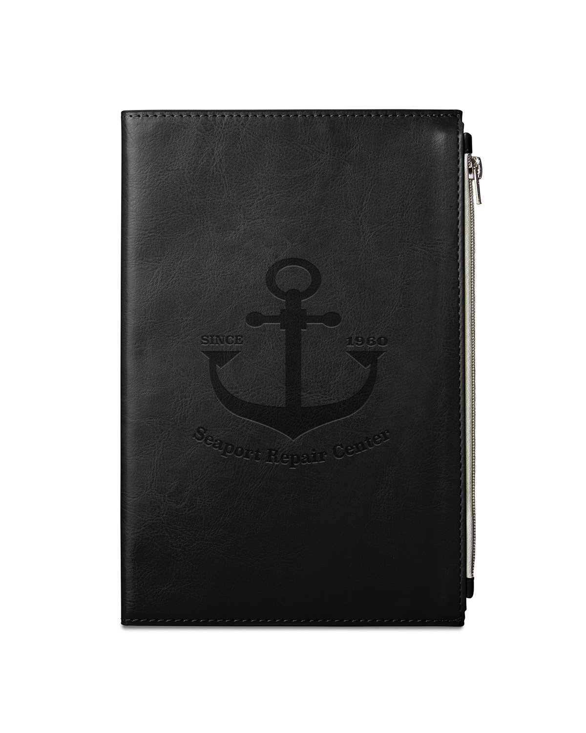 Element Softbound Journal With Zipper Pocket 5.7" x 8.5". 1
