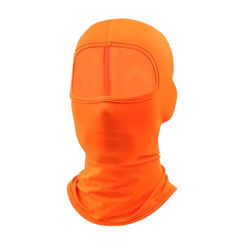Sunblock Face Mask Windproof Neck Gaiter Cow Silk Made 16