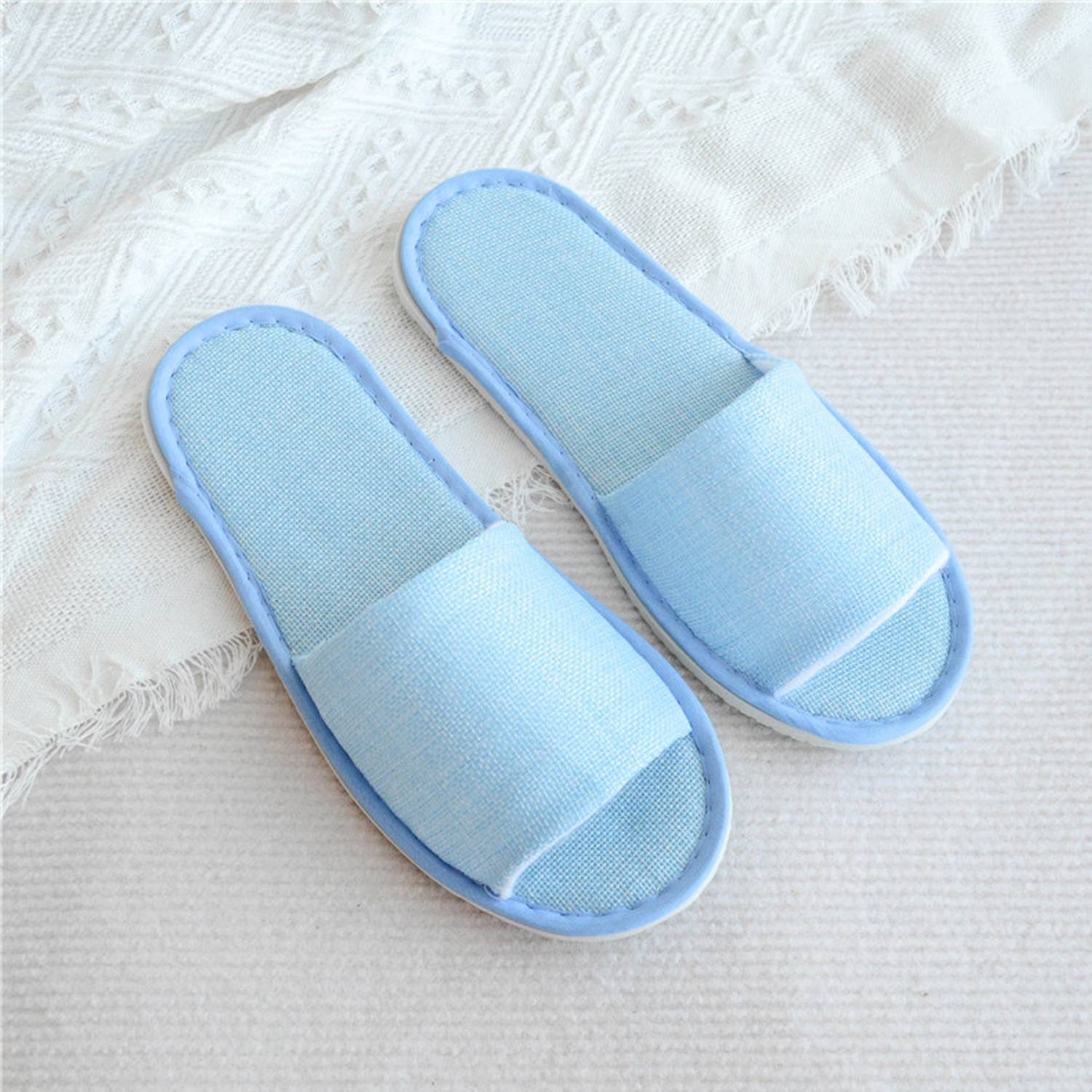 Open Toe Hotel Guest Spa Slippers 2