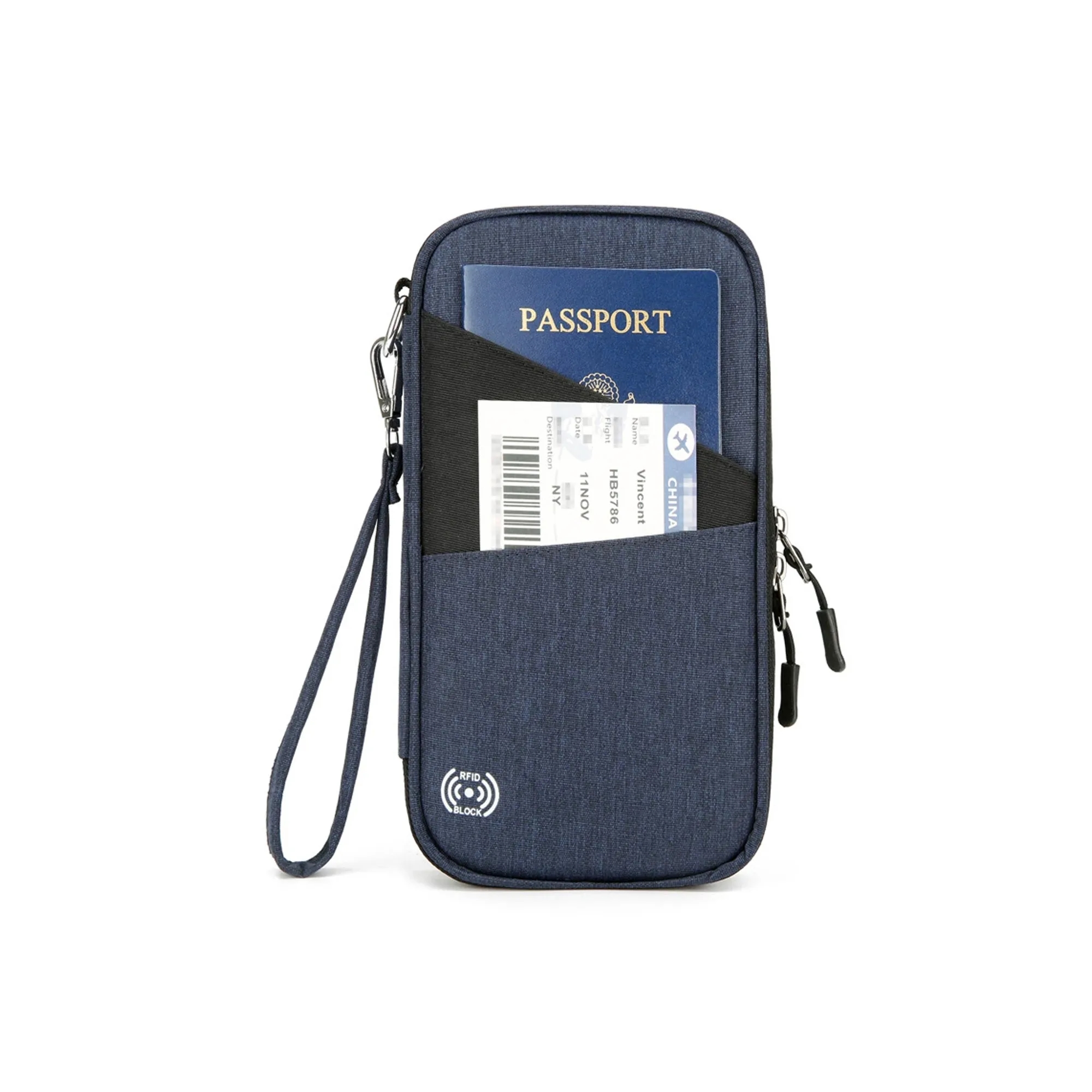 RFID Blocking Travel Passport Holder 6