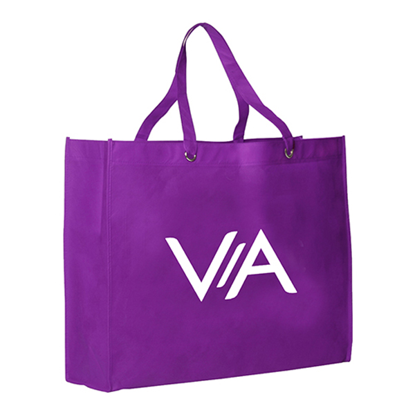 The Consumer Non-Woven Reusable Tote Bag (1 Color Imprint) 2