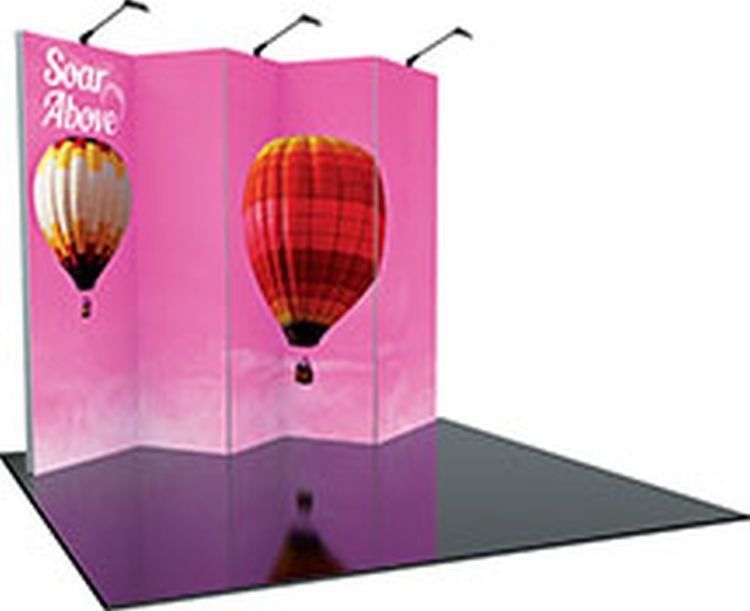 Vector Frame Light Box Rectangle 01 Fabric Banner Display