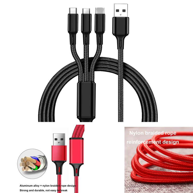 Fast Charger 3 IN 1 Charging / Data Cable 2