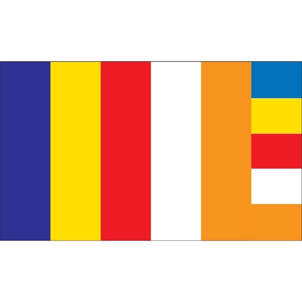 Religious Antenna Flag - Buddhist 1