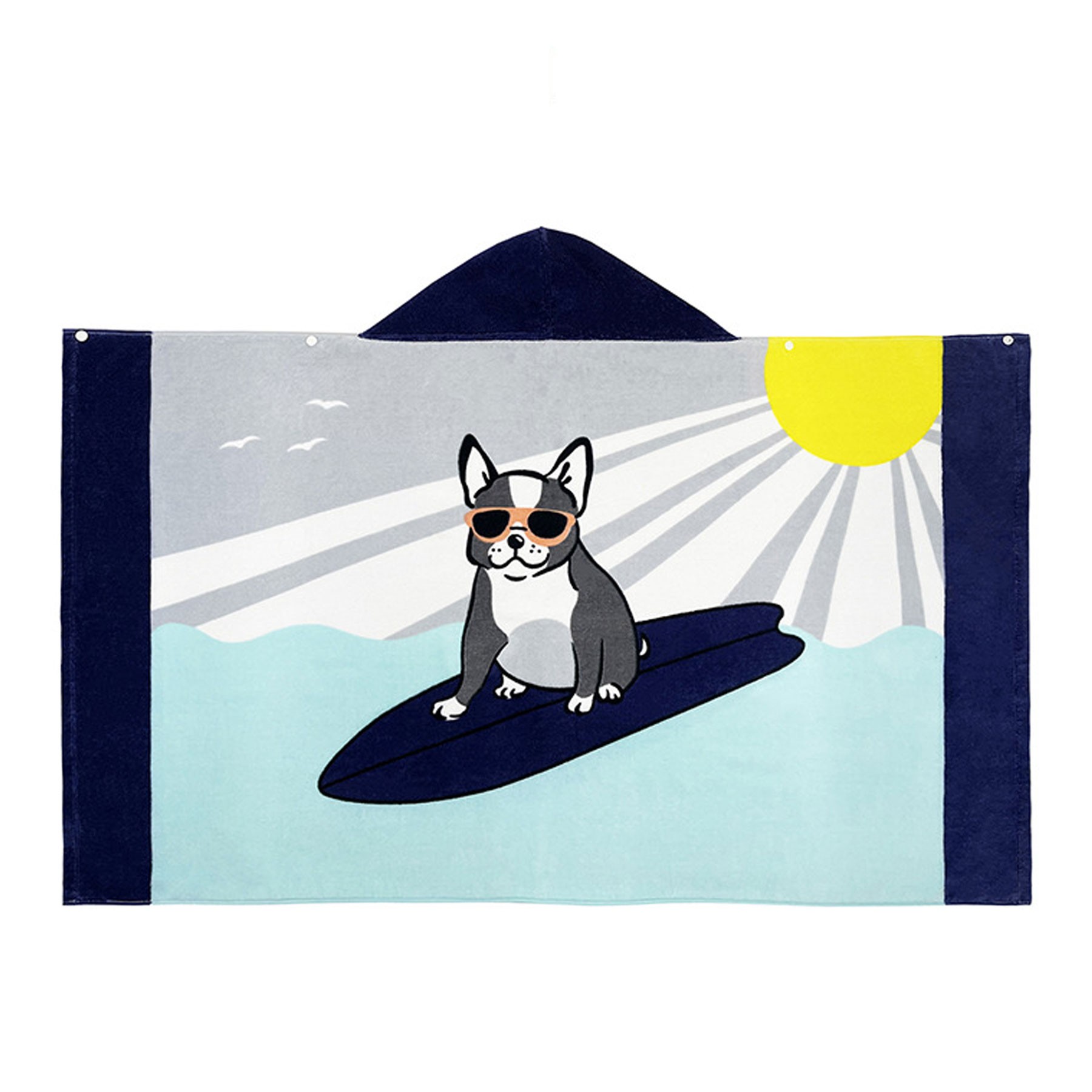 Kids Hooded Bath Beach Towel 11
