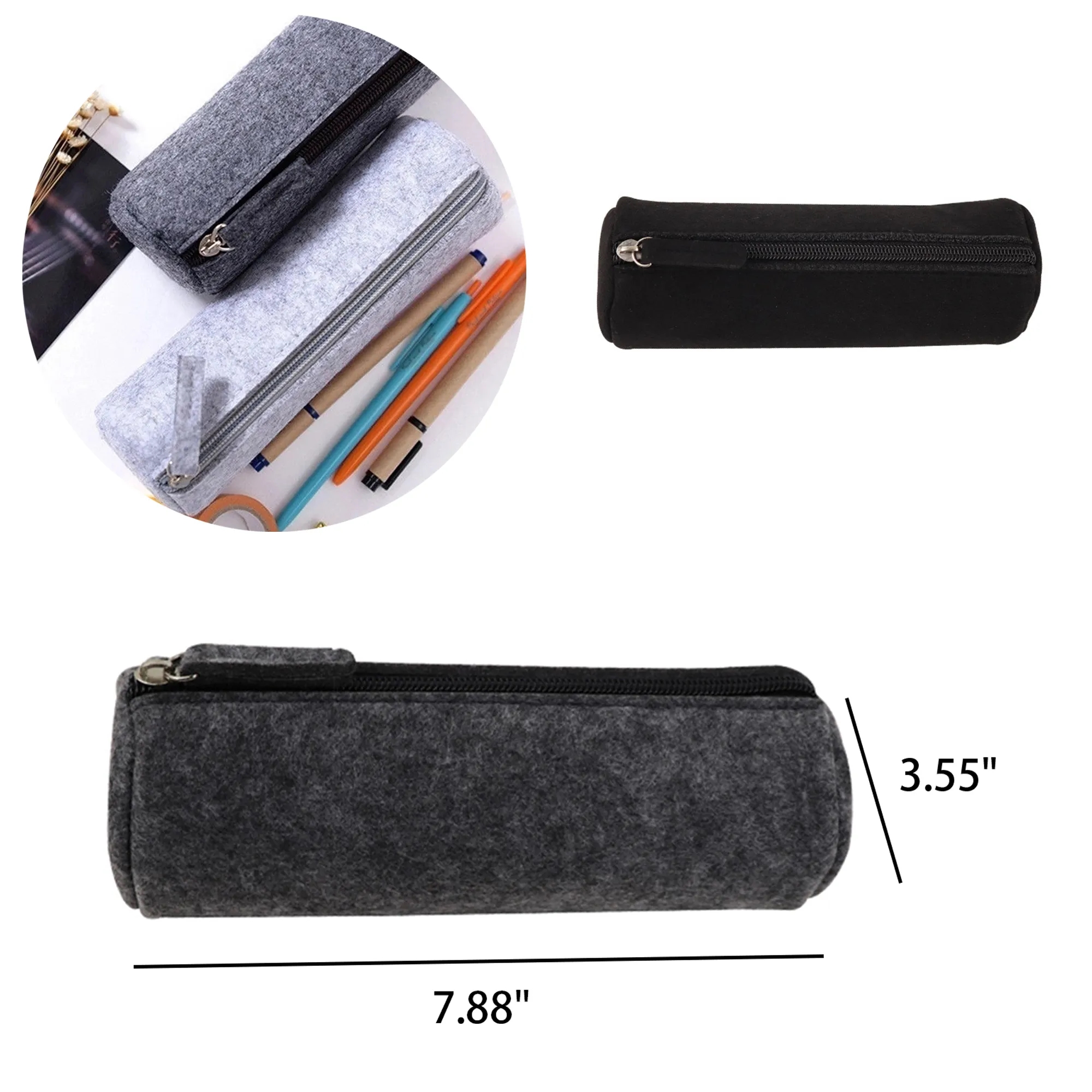 Wool Felt Pencil Bag 2