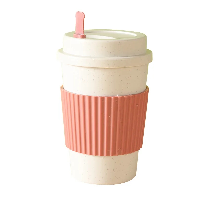Simple Covered Water Cup 6