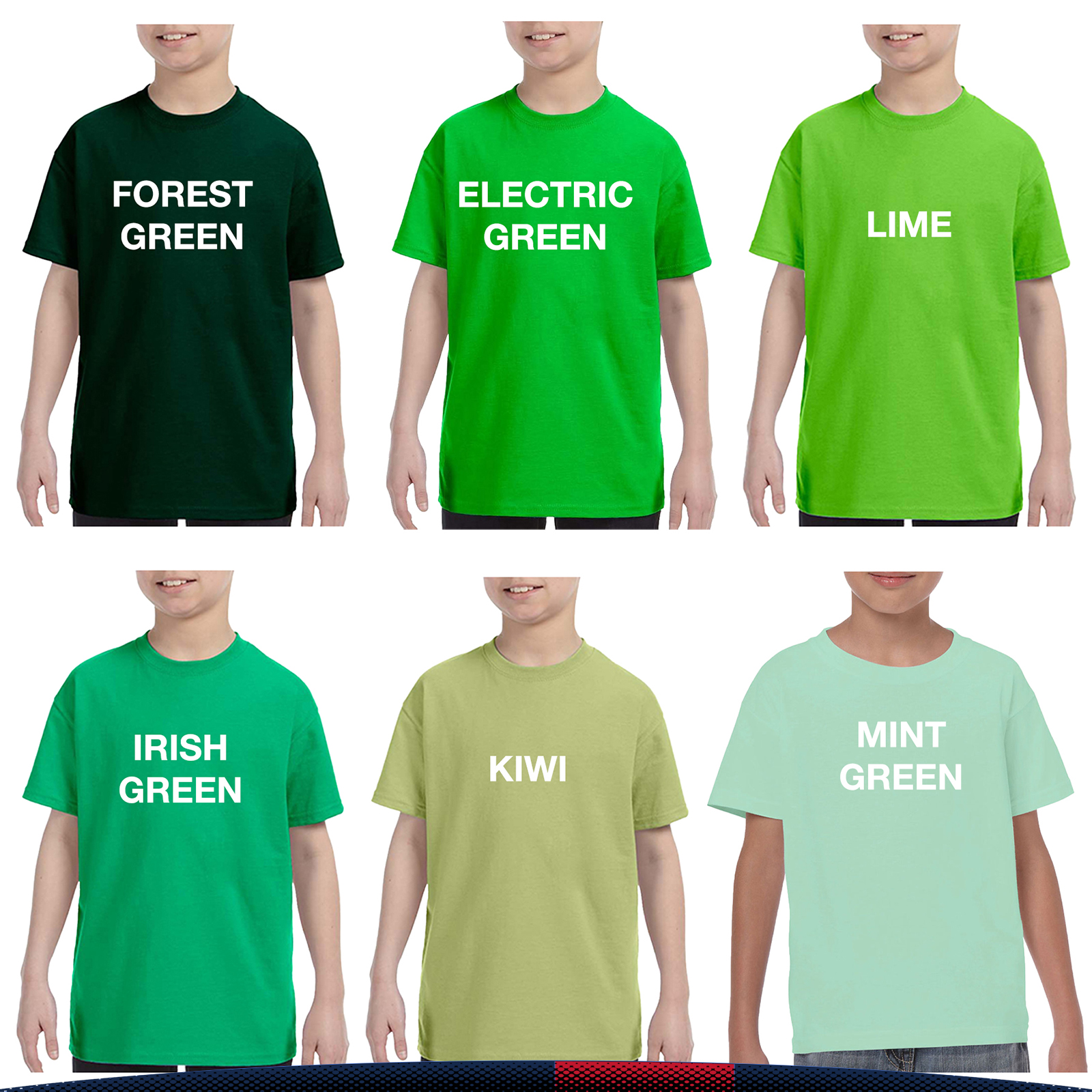 Gildan® Cotton Youth T-Shirts 1