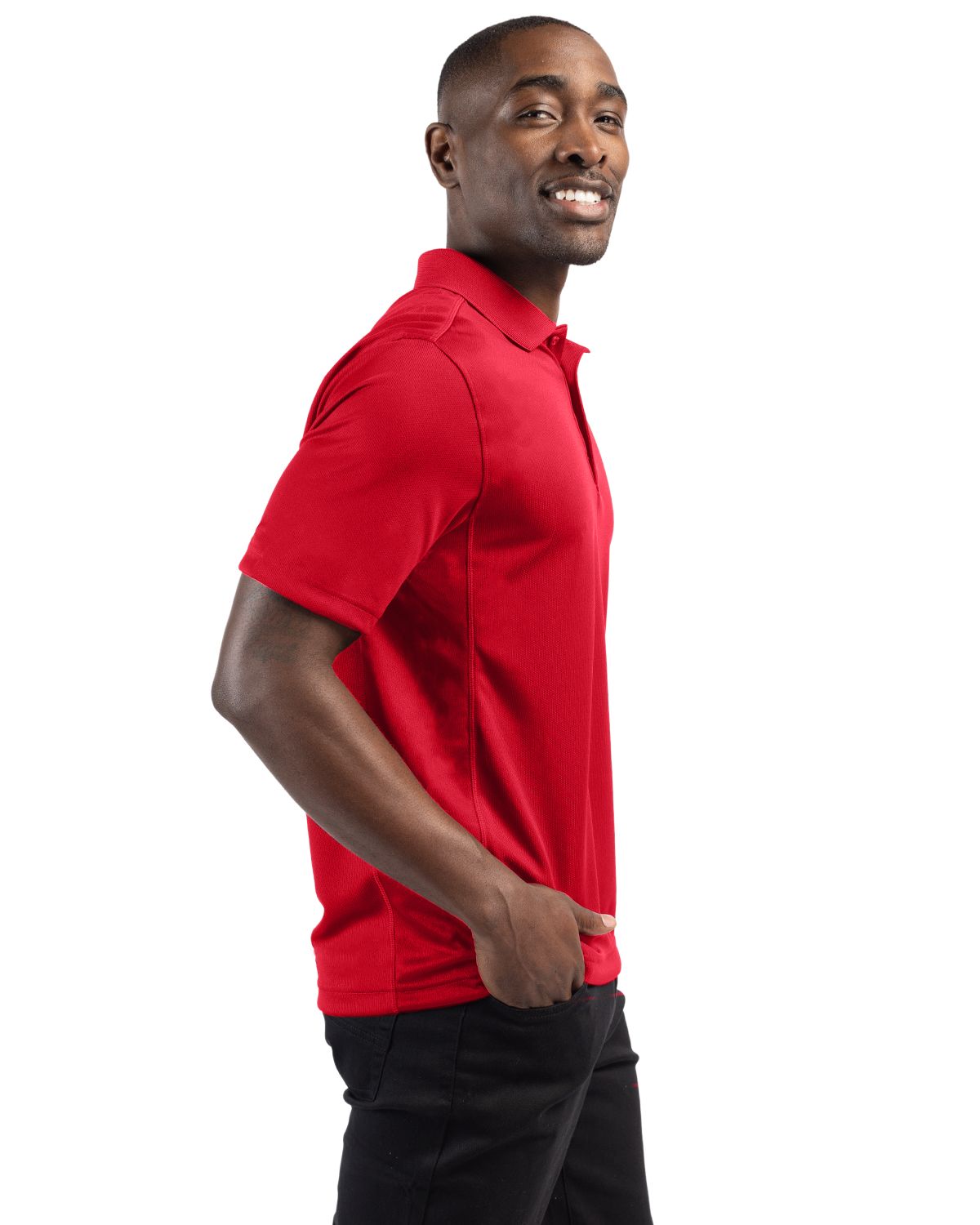 Clique Ice Pique Tech Mens Polo 44