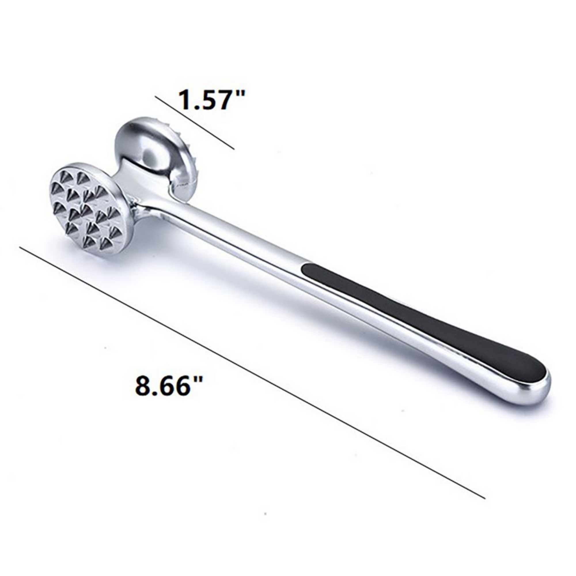 Long-Handled Zinc Alloy Meat Tenderiser 3