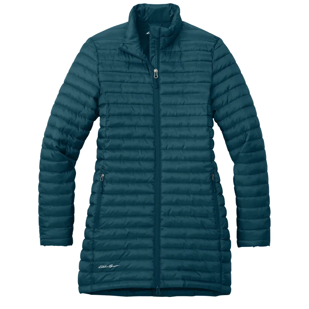 Eddie Bauer(R) Women's Packable Quilted Full-Zip, custom jacket with logo imprint 6