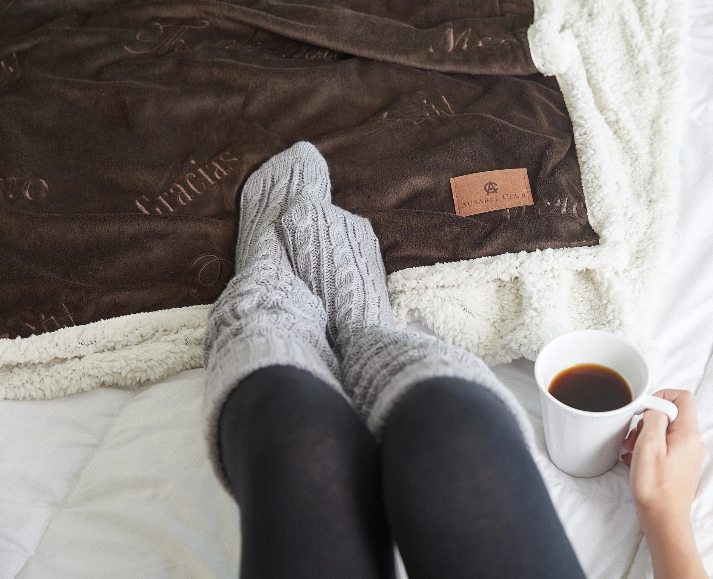 Thank You Lambswool Throw