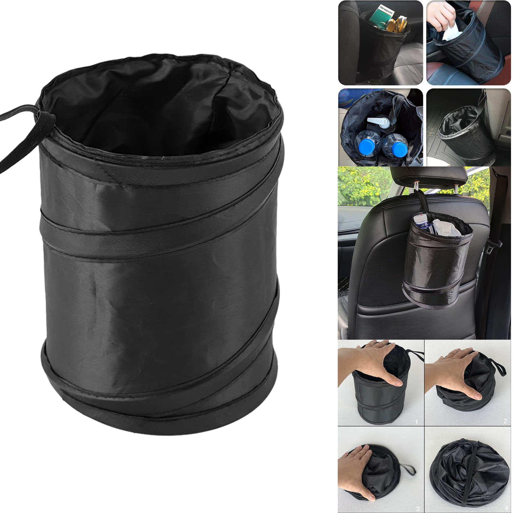 Portable Car Trash Can 2