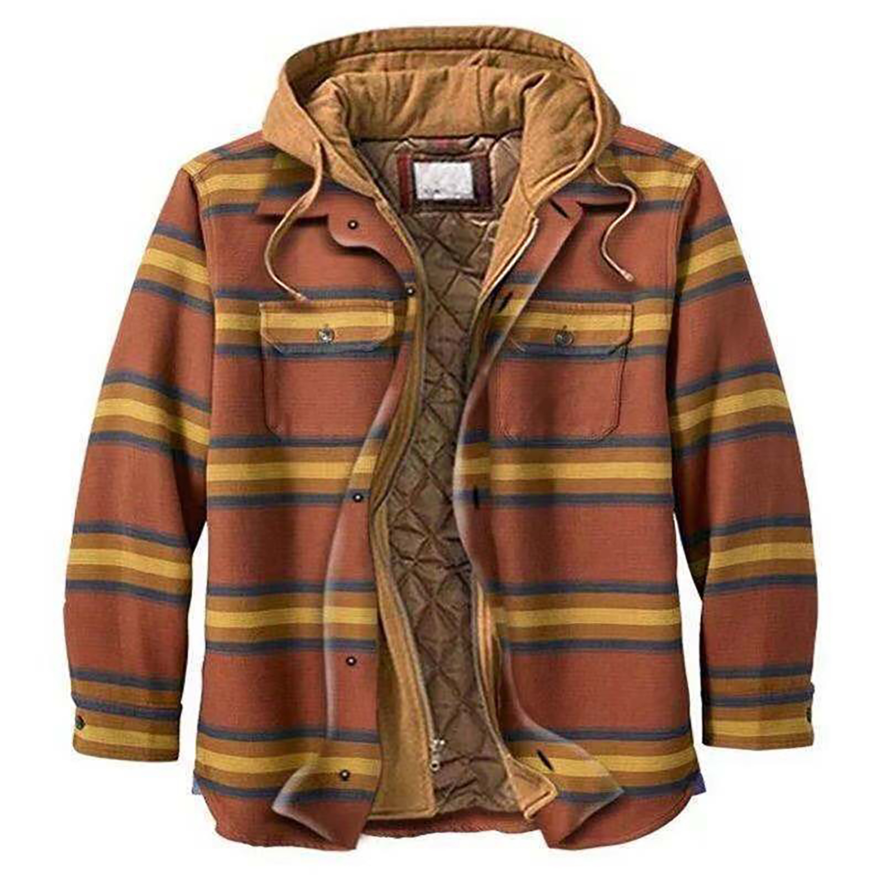 Plaid Cotton Hooded Jacket 14